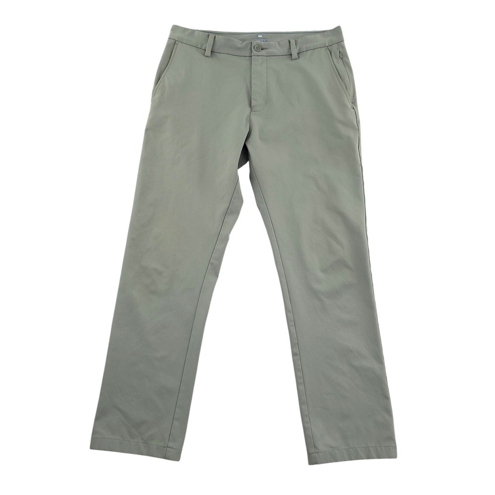 Southern Tide Pants Mens 36x29 Gray Jack Performance Chino Stretch Golf Casual